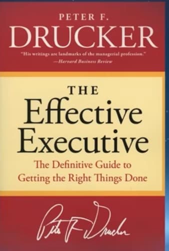 The Effective Executive cover